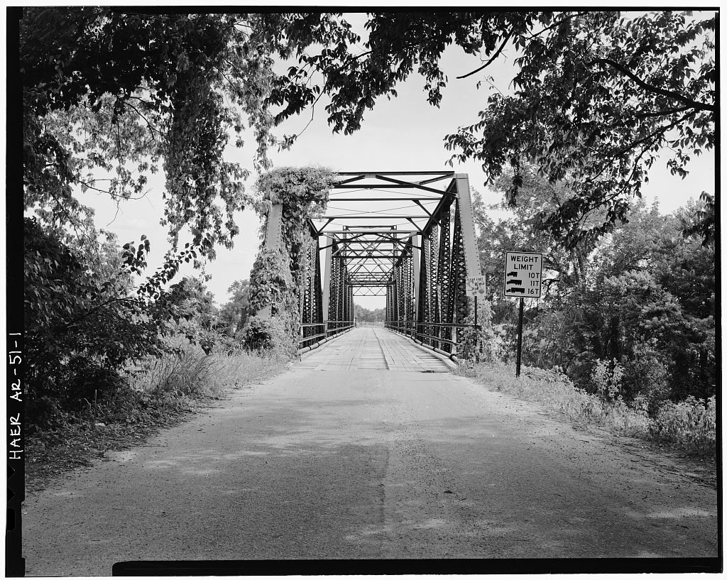 Judsonia Bridge, Spanning Little Red River at County Route 66