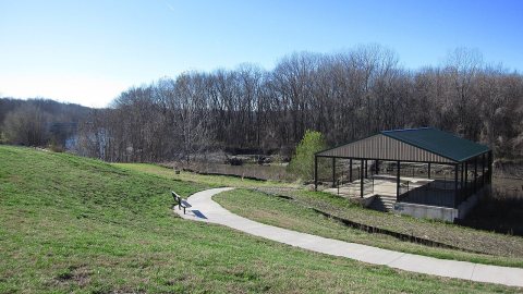 Looking Southwest down the Platte River