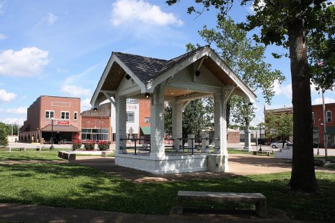 Gazebo in Town Square Park