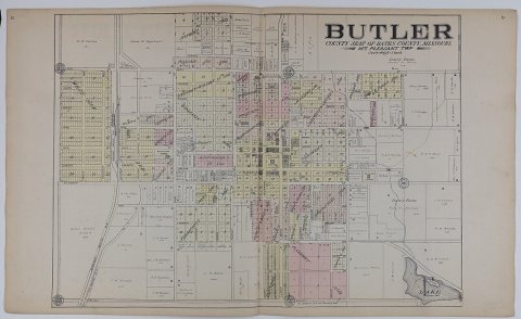 Standard atlas of Bates County, Missouri