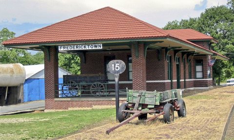 Railroad Depot Federicktown, MO USA