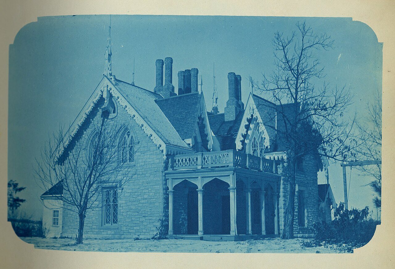 Southeast view of Greystone-Meissner House near