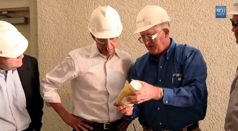 President Obama visits the POET Biorefining plant in Macon, Missouri from West Wing Week ep 05 Doing the Math (public d…