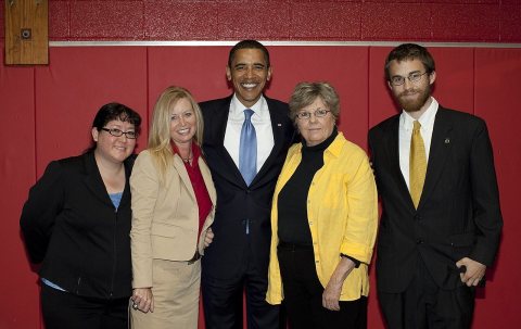 Barack Obama at town hall in Arnold, MS 4-29-09 2