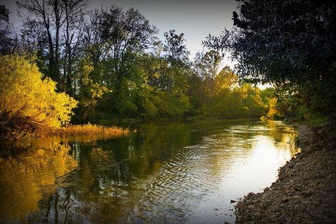 Finley River Sunset