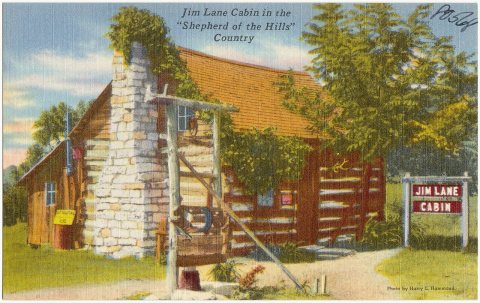 Jim Lane Cabin in the Shepherd of the Hills Country (80568)