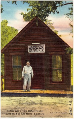 Uncle Ike's Post Office Shepherd of the Hills Country (80569)