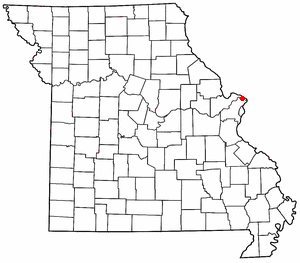 MOMap-doton-West Alton