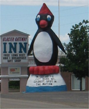 Giant penguin