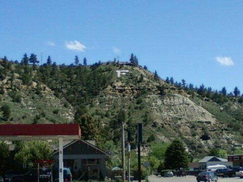 Forsyth, MT hillside letter