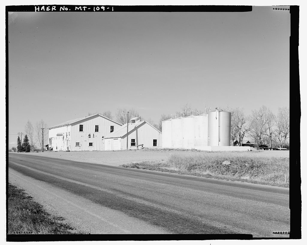 Conrad Refining Company Oil Refinery, Montana Secondary Highway 219, 1.6 miles southwest of Interstate Highway 15