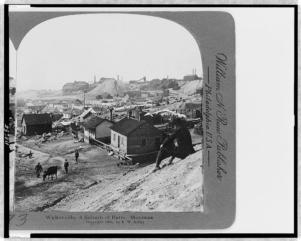 Walkerville, a suburb of Butte, Montana