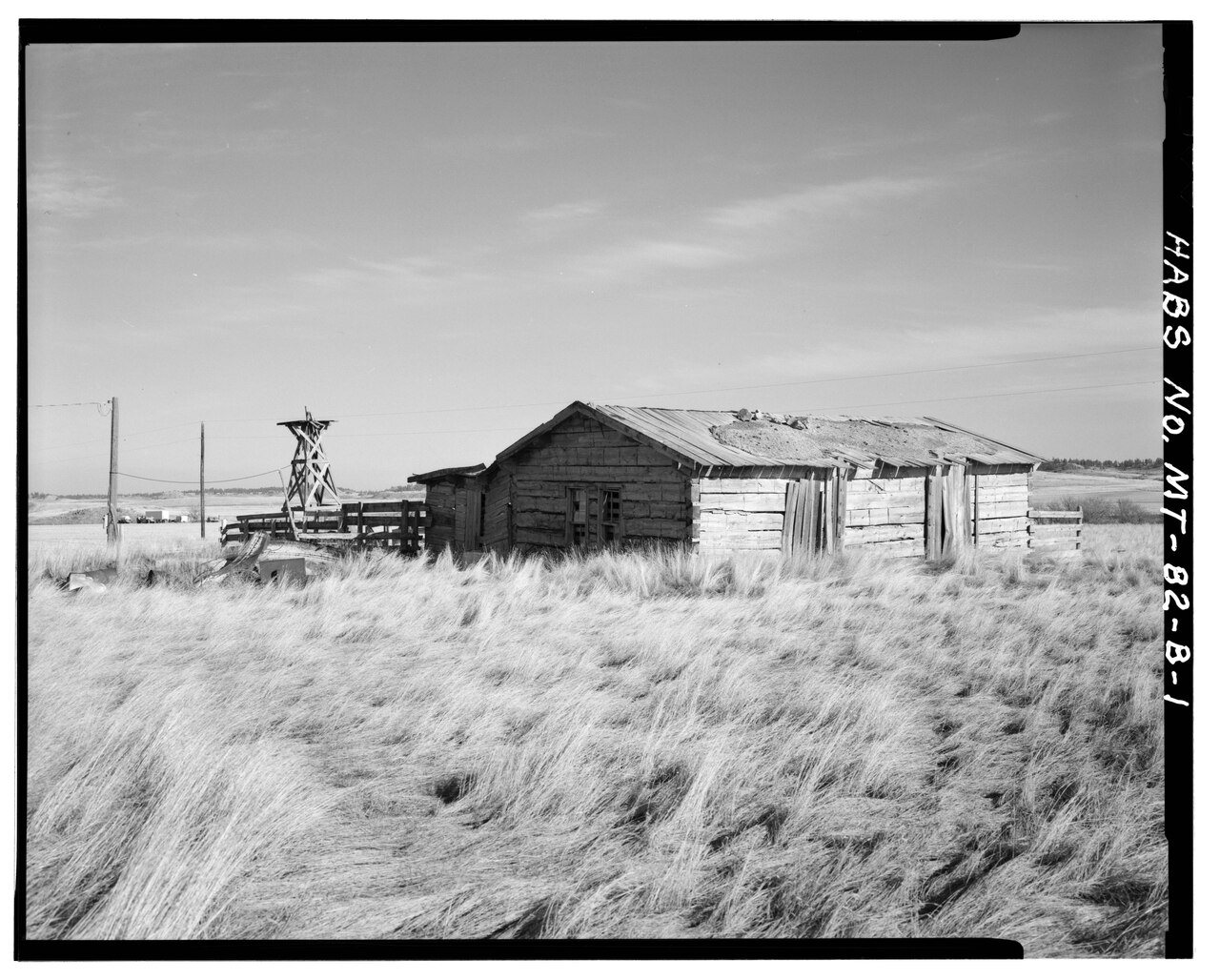 FRONT (WEST) AND NORTH SIDE OF HOUSE - Doc Taylor Place, House, East Fork of Armells Creek