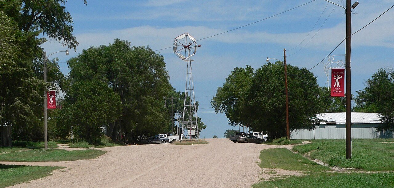 Strang, Nebraska downtown