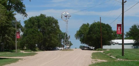 Strang, Nebraska downtown
