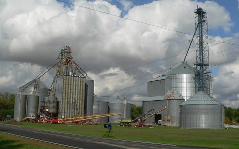 Lushton, Nebraska grain elevator 1