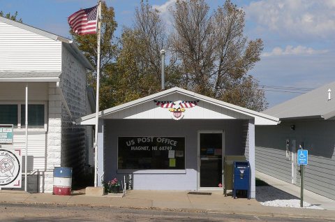 Magnet, Nebraska post office