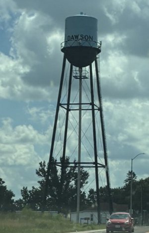 Dawson NB water tower