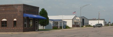 Hallam, Nebraska Main from Harrison 1