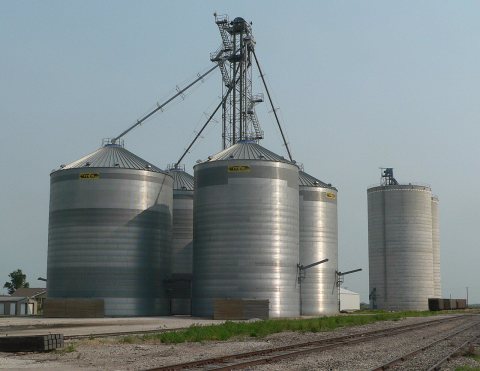 Hallam, Nebraska grain elevator