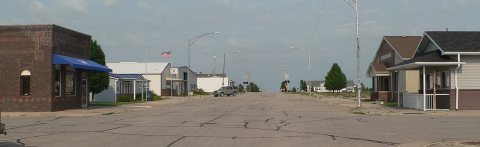 Hallam, Nebraska Main from Harrison 2