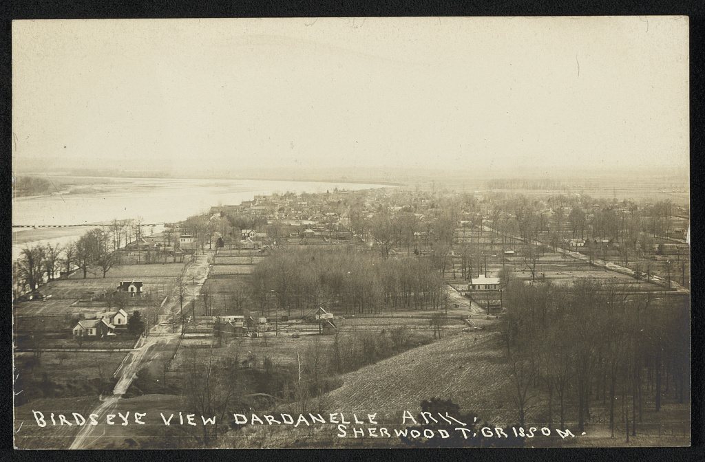 Birdseye view of Dardanelle, Ark