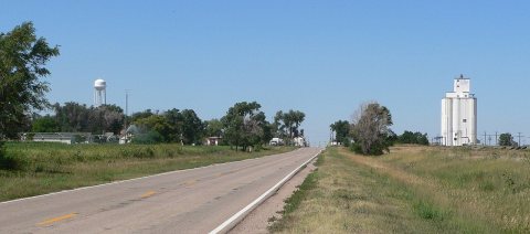 Dix, Nebraska from E