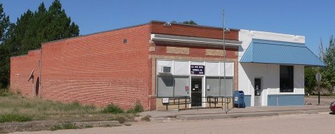 Bushnell, Nebraska PO and Village Office