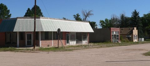 Bushnell, Nebraska 2nd and Elm 2