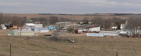 Wynot, Nebraska from SW