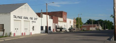 Talmage, Nebraska Main from Second 1