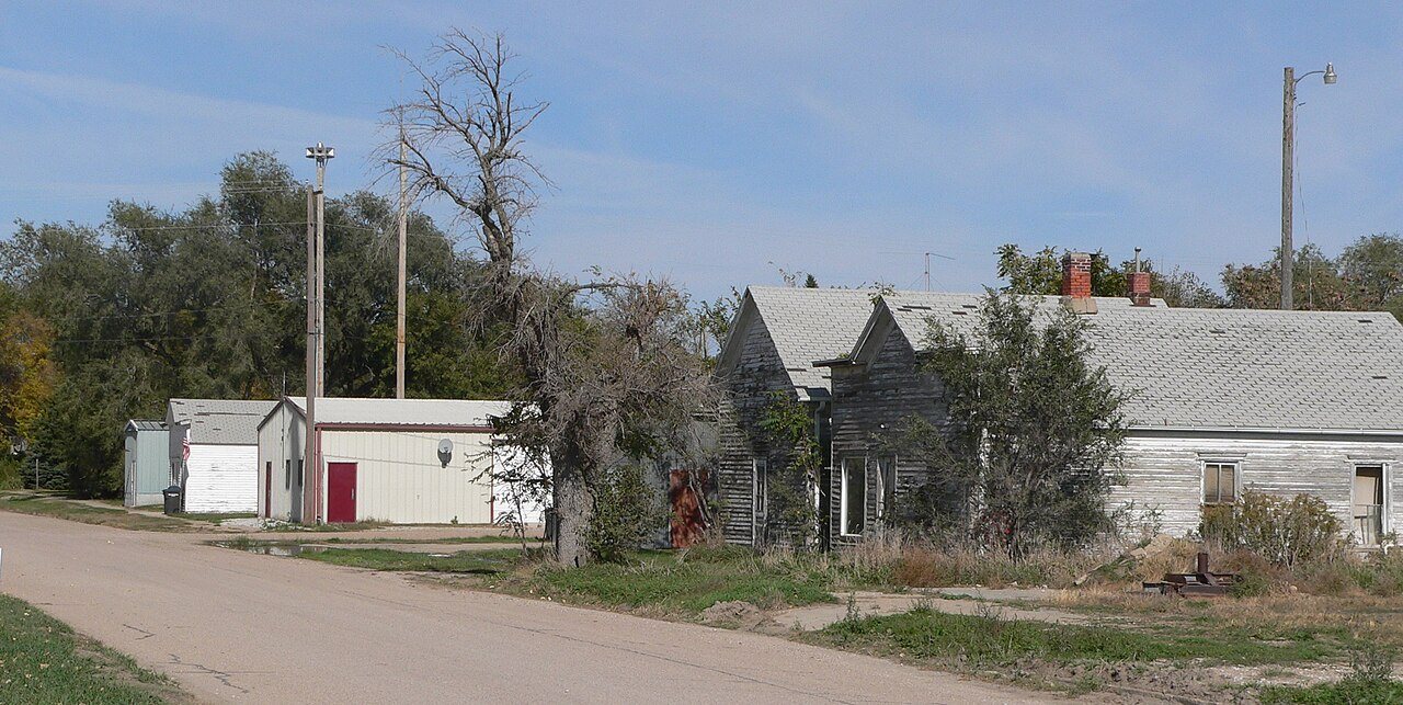 Ong, Nebraska E side main street