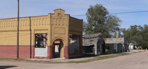 Ong, Nebraska abandoned bldgs