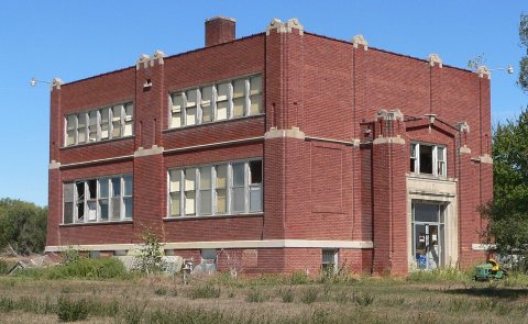 Primrose, Nebraska abandoned school 2