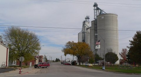 Waco, Nebraska downtown 1