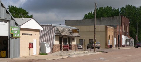 Page, Nebraska downtown