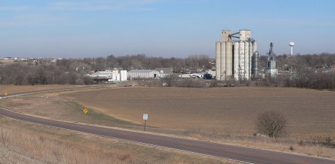 Firth, Nebraska from SW 1