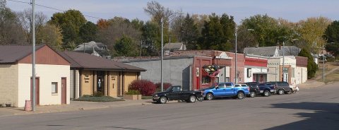 Prague, Nebraska downtown 2