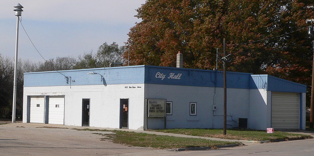 Prague, Nebraska city hall