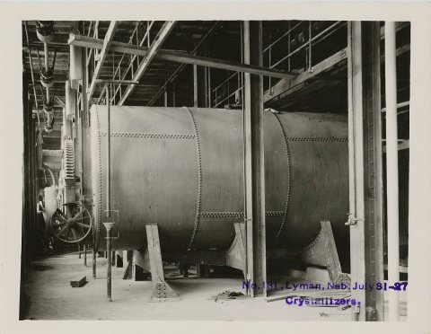 Nebraska - Lyman - factory - construction, 1927