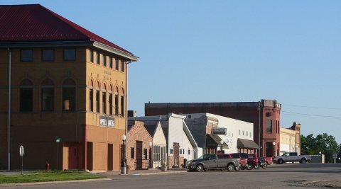 Diller, Nebraska Commercial Street (2)