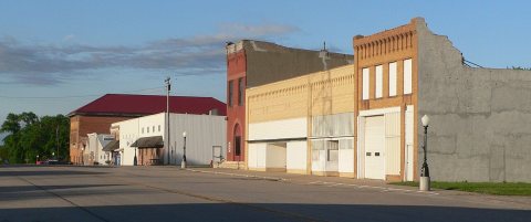 Diller, Nebraska Commercial Street (1)