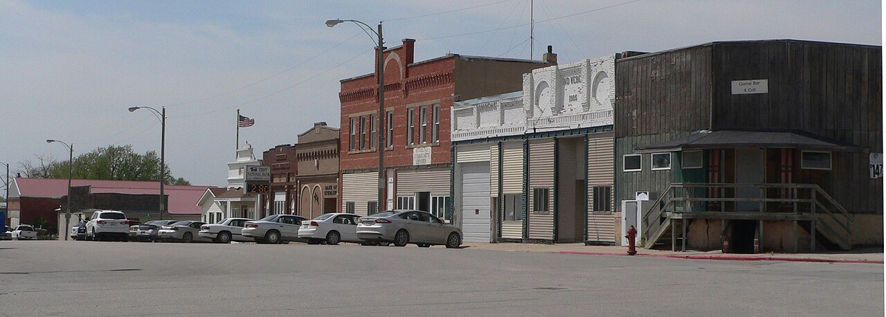 Sterling, Nebraska Broadway from Main N side 1