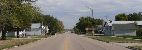 Hadar, Nebraska Main Street 3