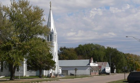 Hadar, Nebraska Main Street 2