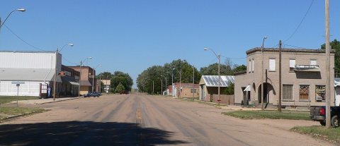 Guide Rock, Nebraska downtown 2