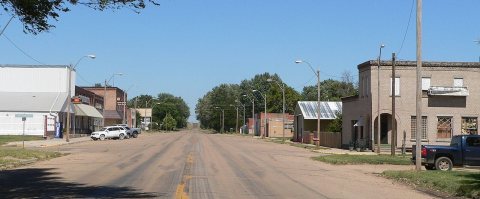 Guide Rock, Nebraska downtown 1