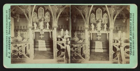 Interior of Chapel of the Merciful Saviour