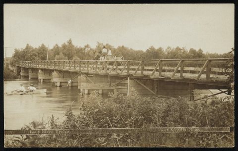 Loup River Bridge near Arcadia, Nebr