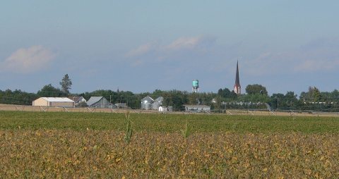 Humphrey, Nebraska from SW